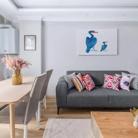 Apartment New Building In Sisli - 1gbps Wifi - Ac - Elevator *